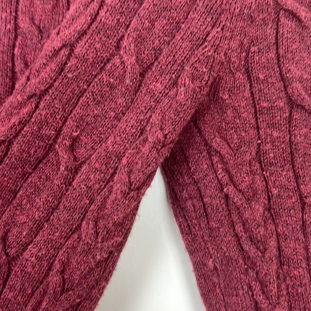 A NEW DAY long sleeve soft crew neck burgundy sweater M - Picture 6 of 9